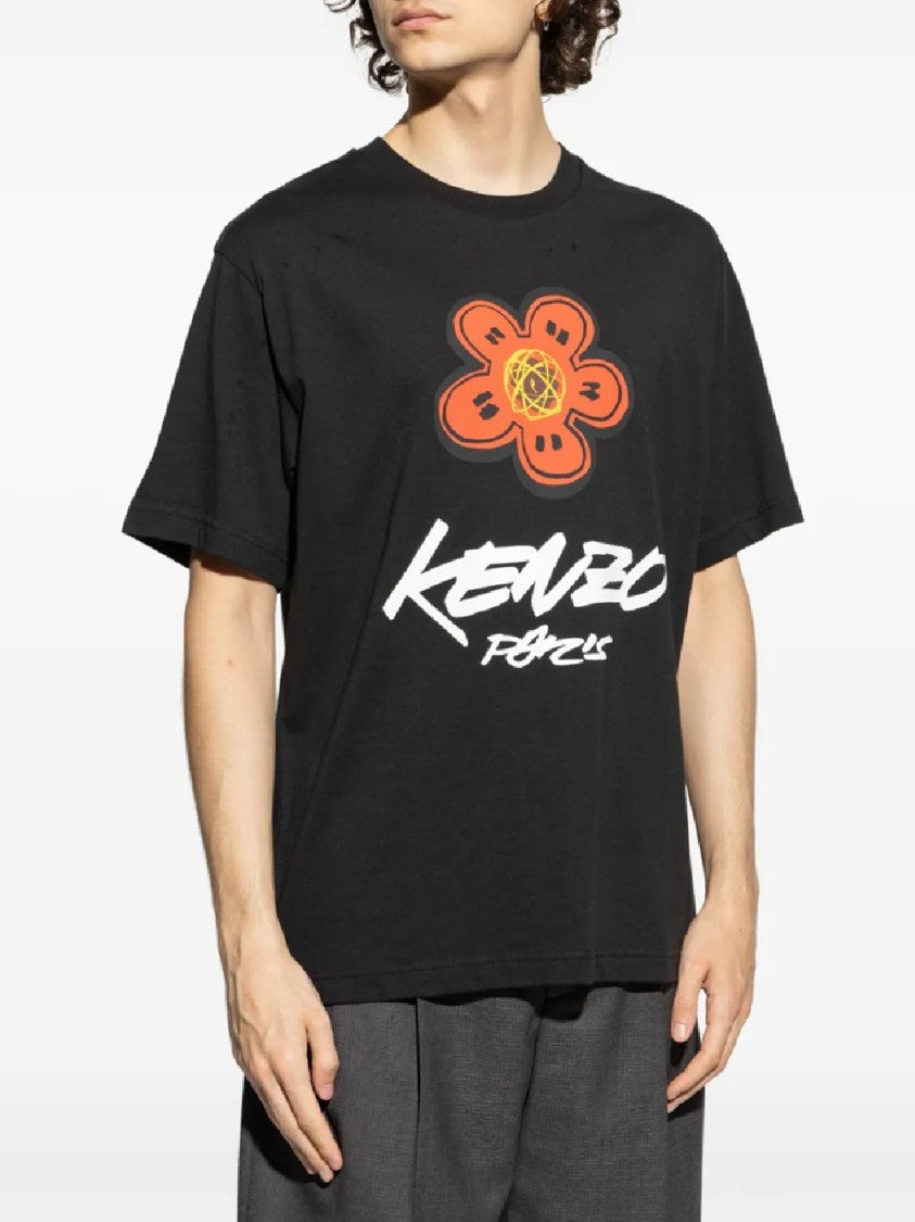 Kenzo Graphic Black T-Shirt
