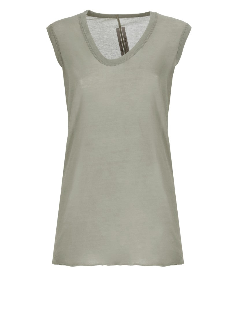 Rick Owens Green Cotton Top