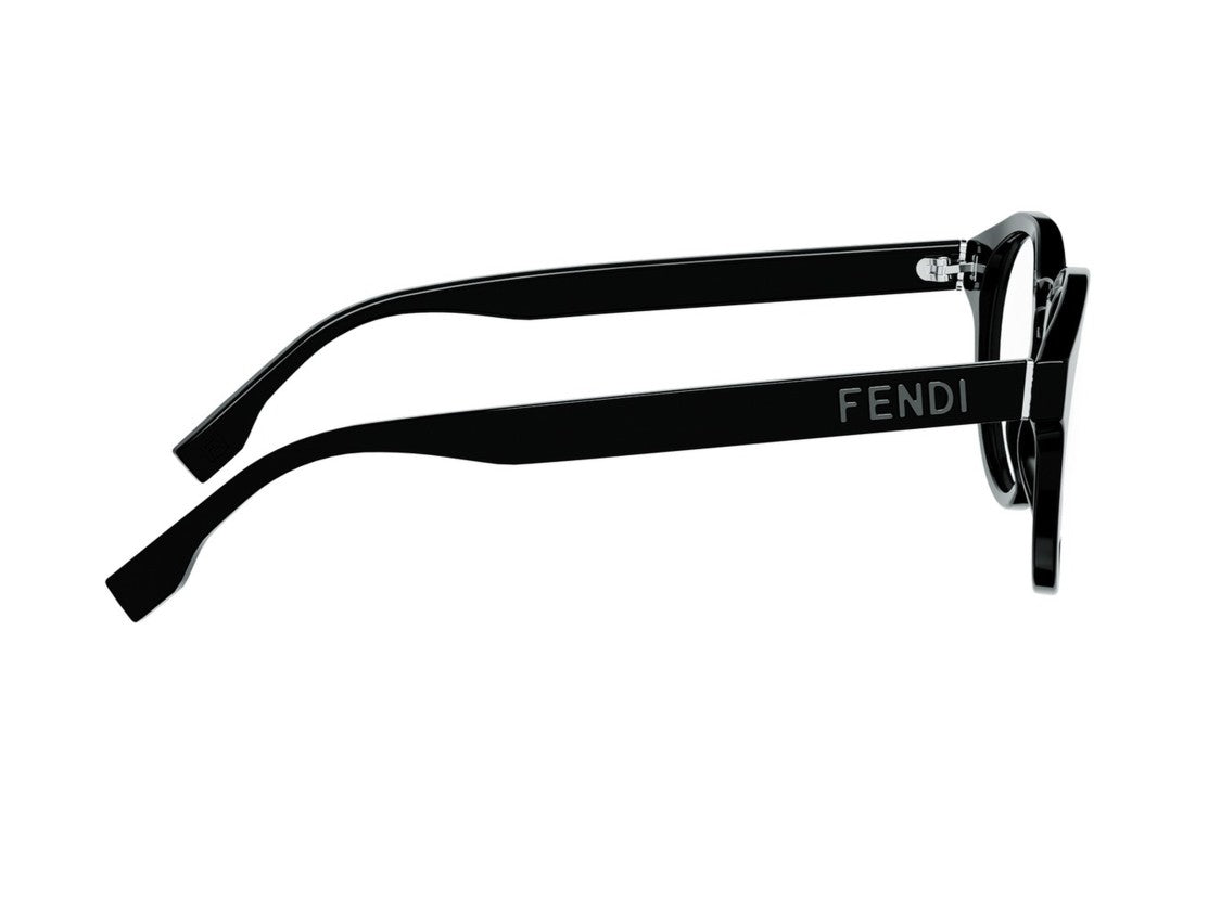 Fendi Fe50130i Bold Round Acetate Eyeglasses