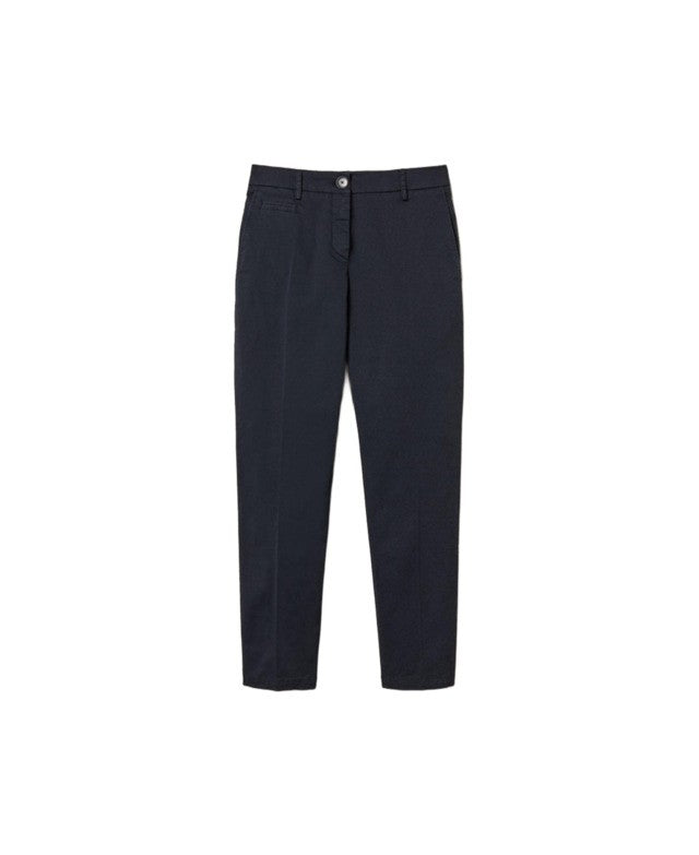 Twin-Set Tailored Blue Night Trousers