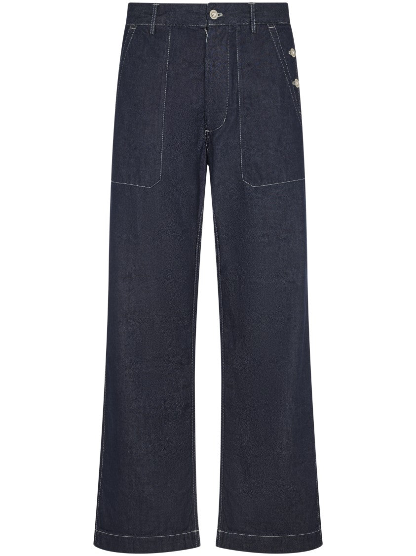 C.P. Company Denim 3/1 Loose Pants