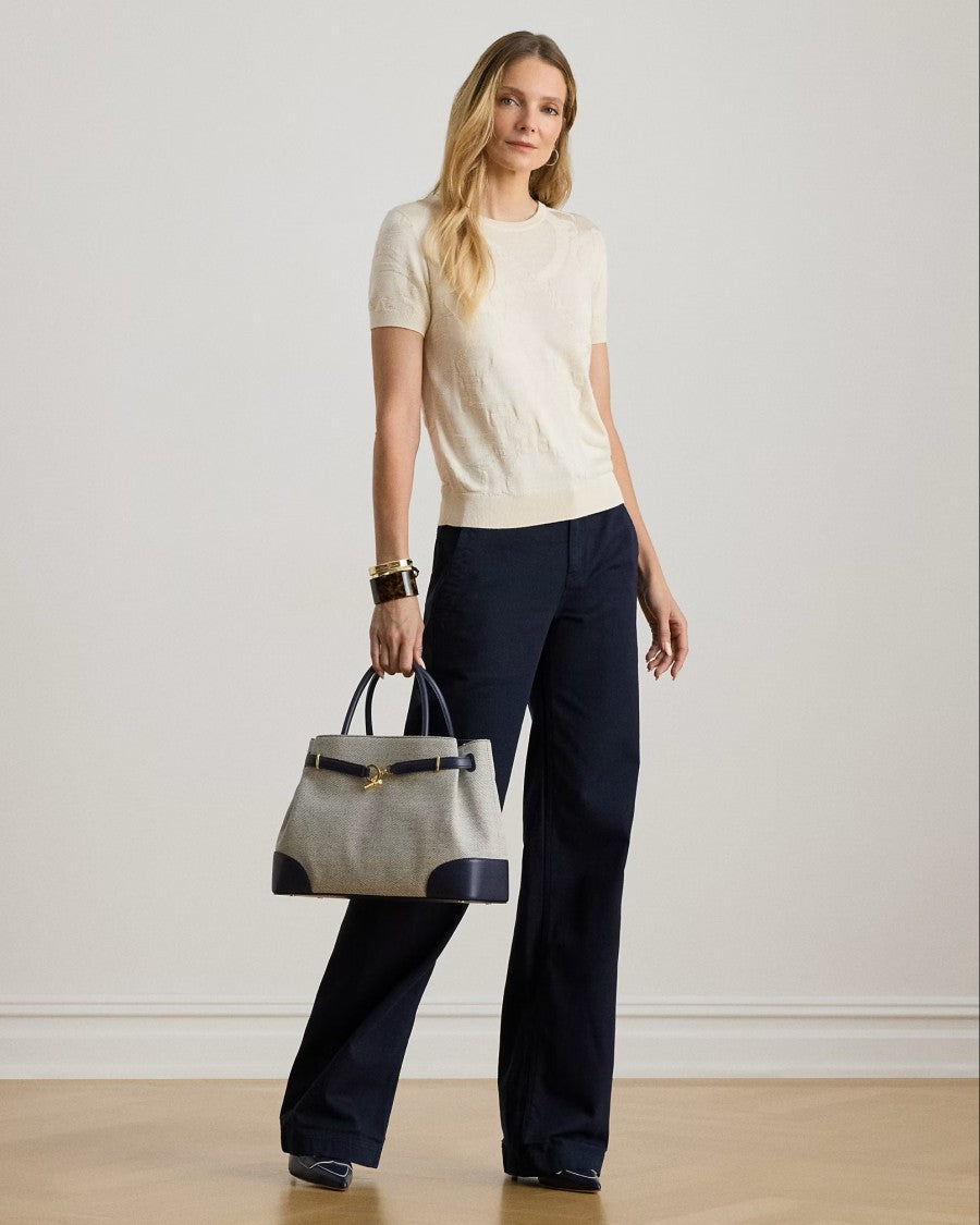 Lauren Ralph Lauren Eyelah Short Sleeve Pullover