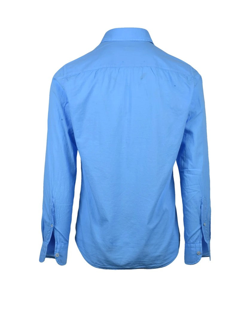 Sonrisa Long-Sleeve Button-Down Shirt In Pure Cotton With Tailored Fit