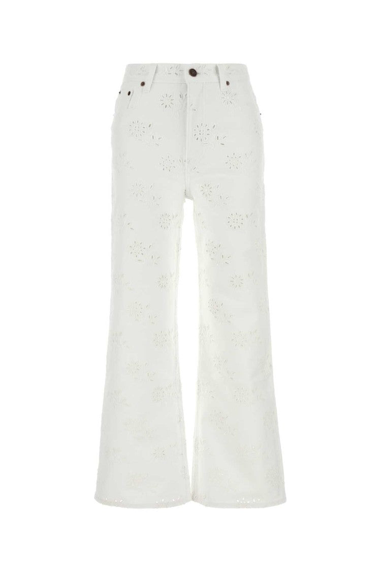 Chloé White Denim Jeans