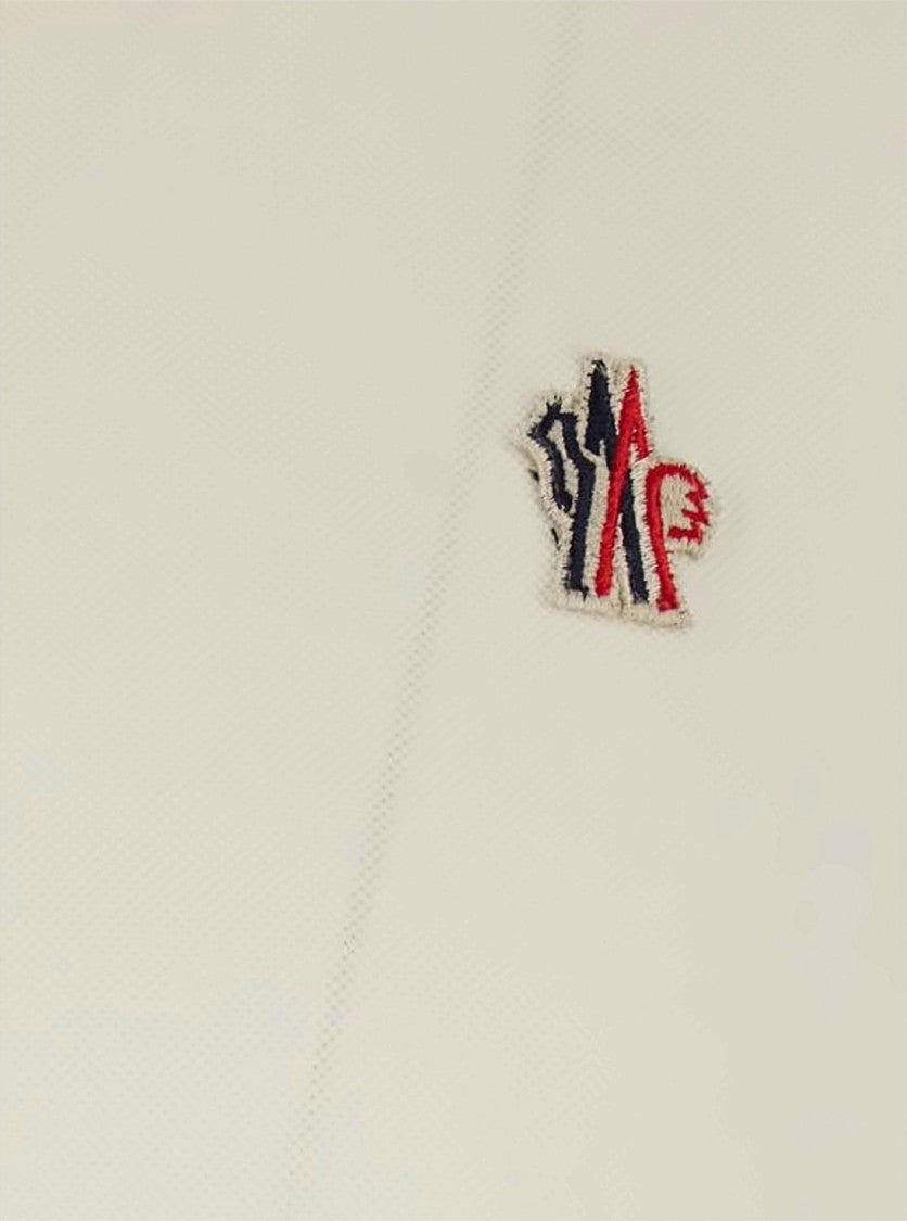 Moncler Classic Polo Shirt With Subtle Logo Embroidery
