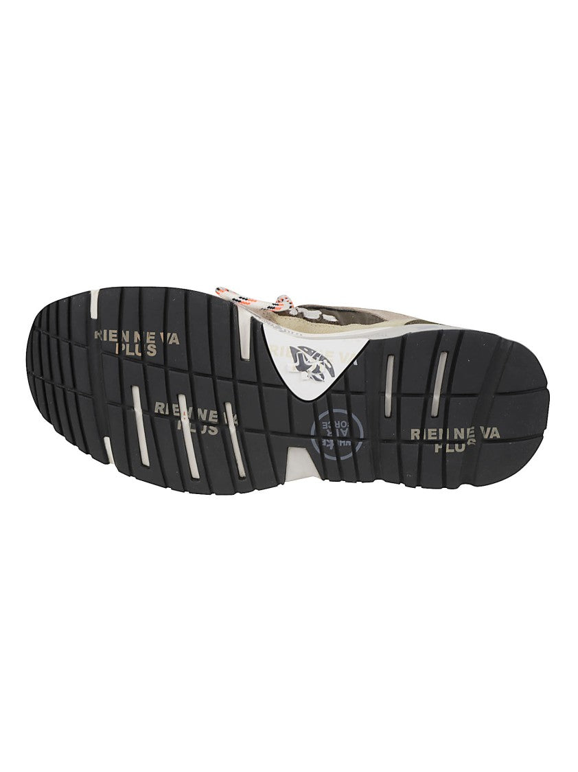 Premiata Mased Layered Polyamide-Blend Sneakers