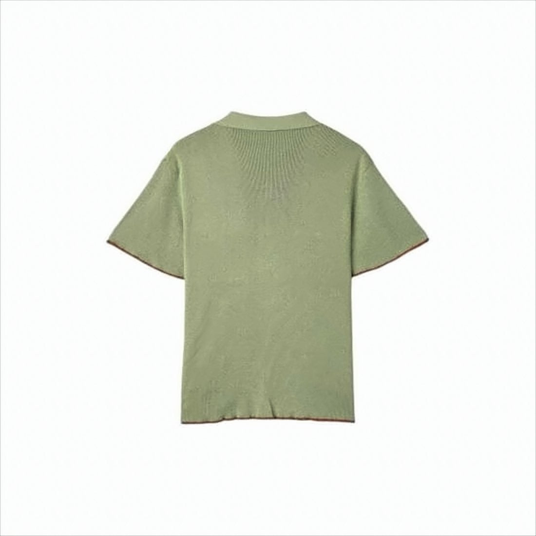 Jacquemus Short-Sleeve Button-Down Cardigan With Notched Collar