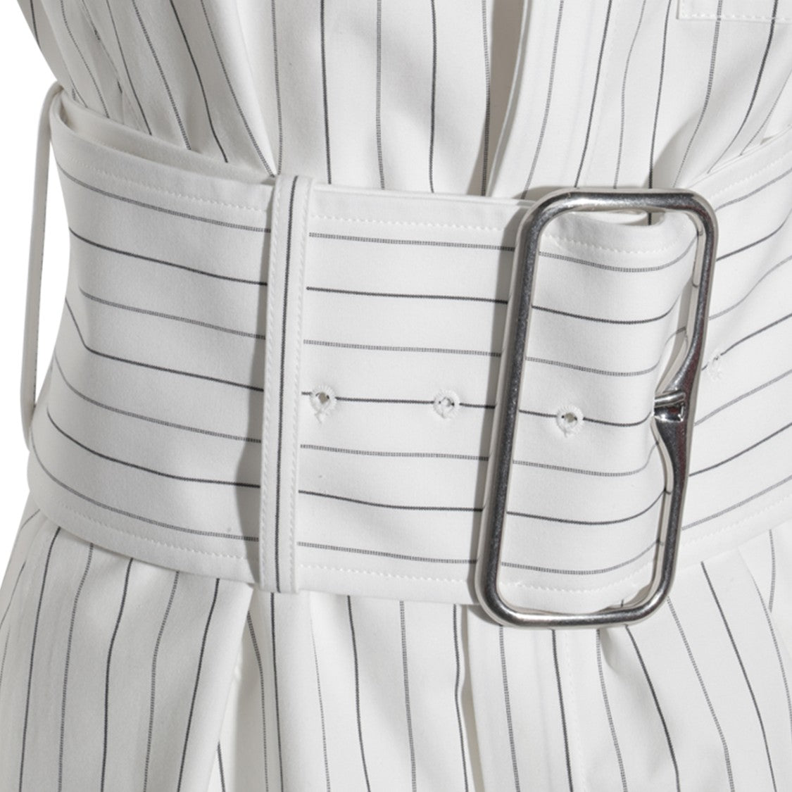 Burberry White Cotton All Over Casual Shirt