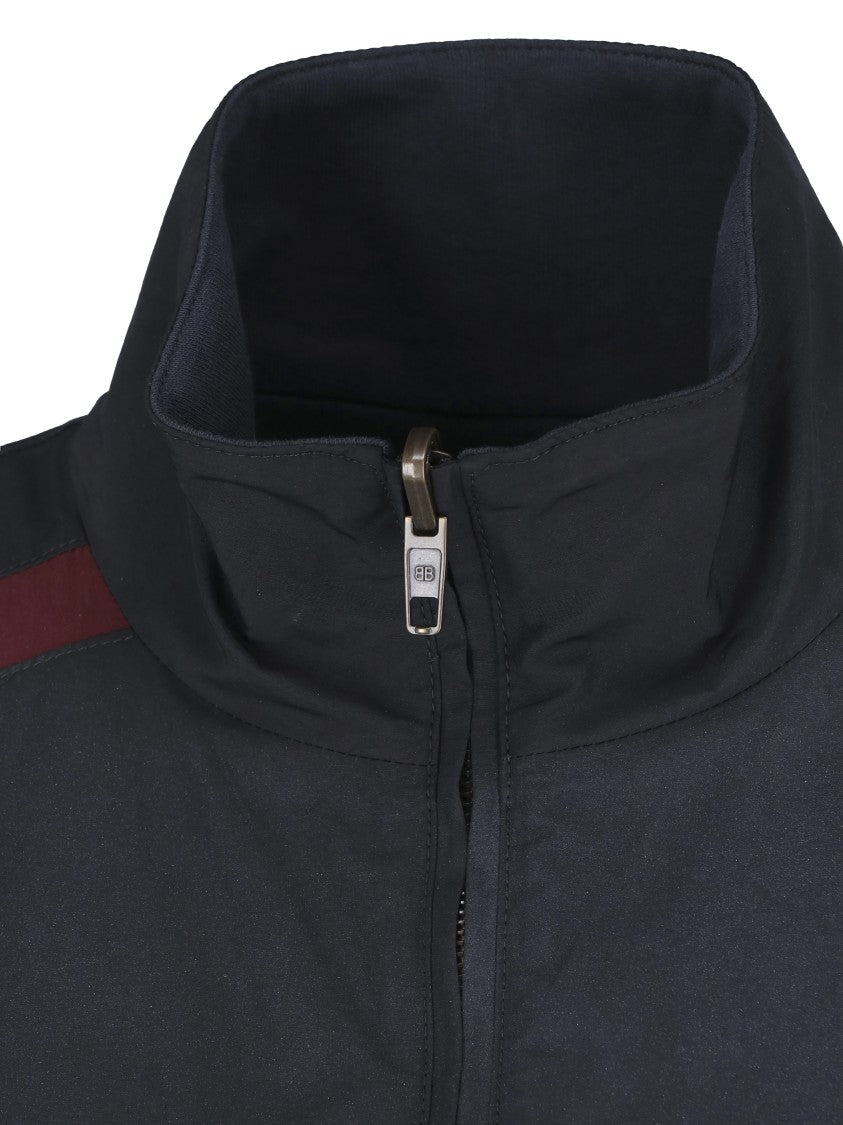 Balenciaga Black High Collar Sporty Jacket