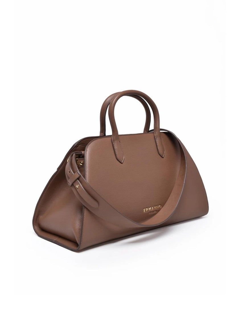 Ermanno Firenze Vienna Handbag In Vibrant Turquoise With Structured Silhouette