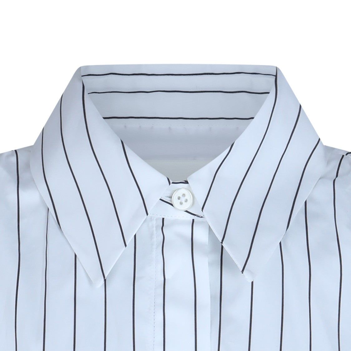 Jil Sander White And Blue Cotton Shirts