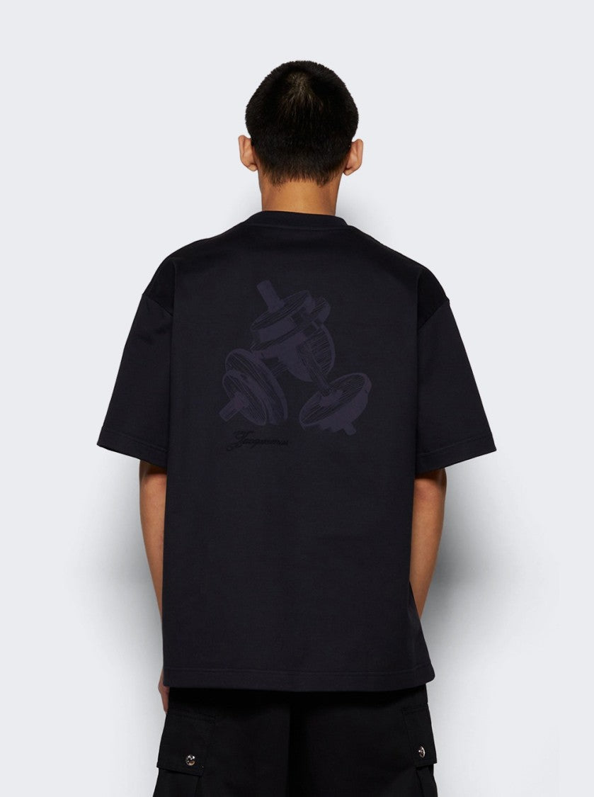Jacquemus Halteres Tee Athletic Club Navy
