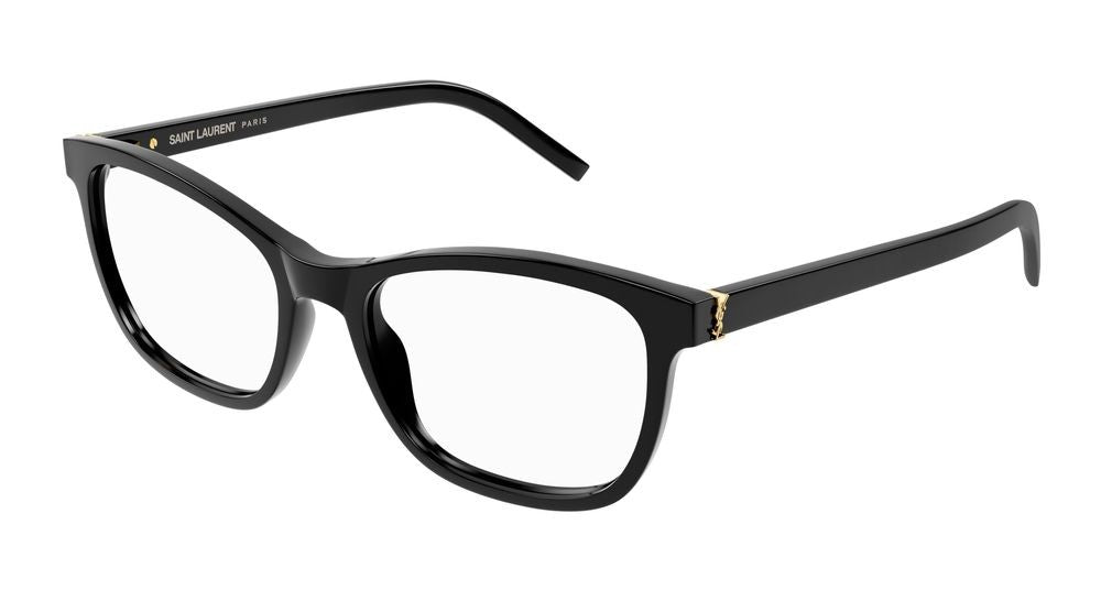 Saint Laurent Eyeglasses Sl M121 001 Black Black Transparent 54/18/145