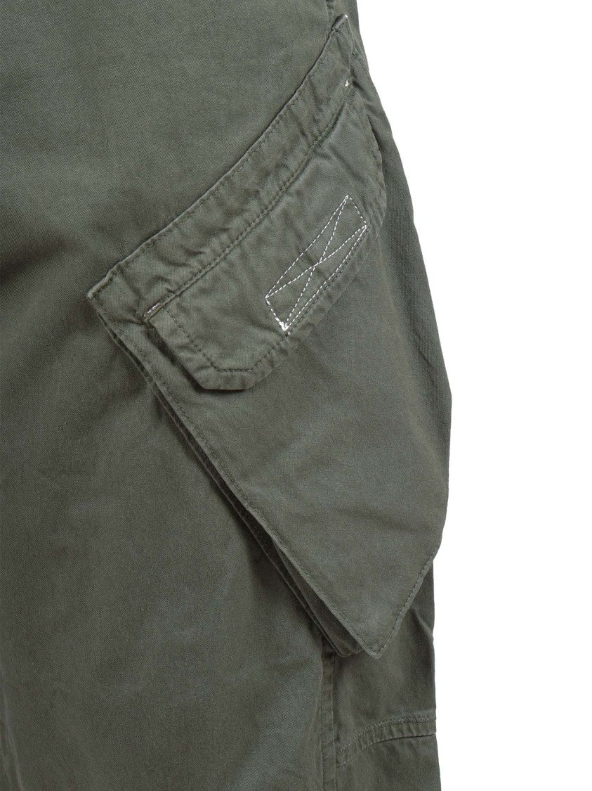 Murphy & Nye Olivine Marine Relaxed Cargo Straight-Leg Pants