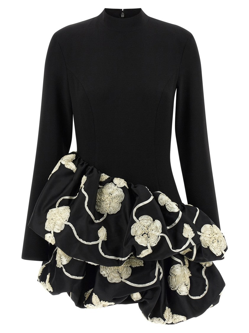 Rotate Birger Christensen '3D Flower Bubble' Dress