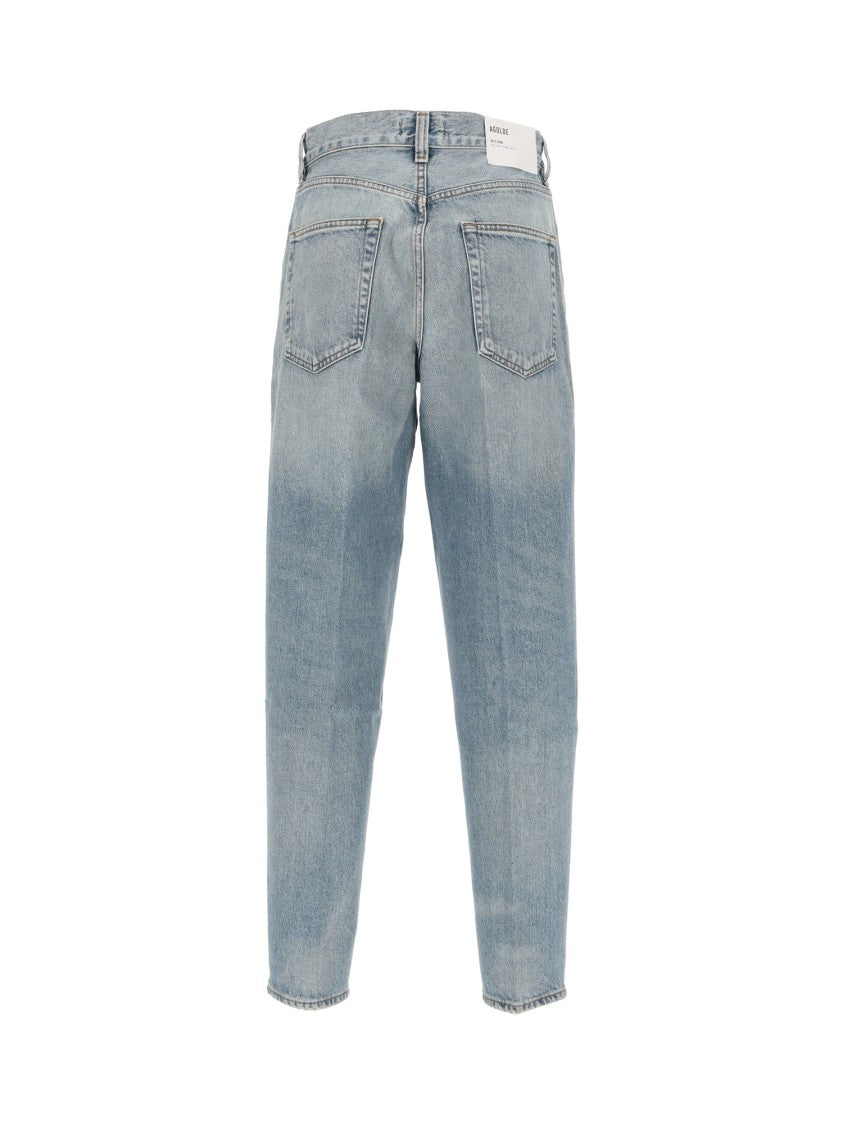 Agolde High-Rise Vintage Tapered Leg Jeans