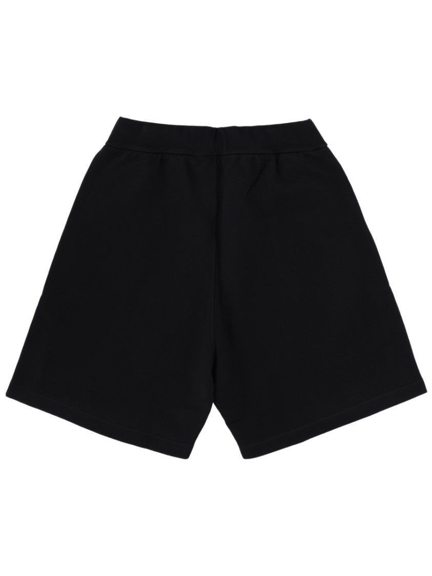 Dsquared2 Relaxed Cotton Embroidered Logo Shorts