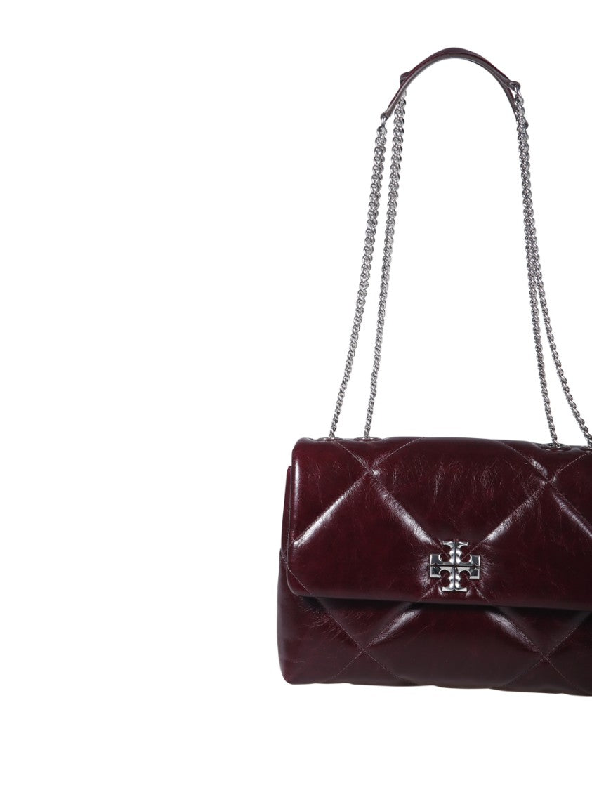 Tory Burch Kira Diamond Quilt Distressed Convertible Shoulder Bag