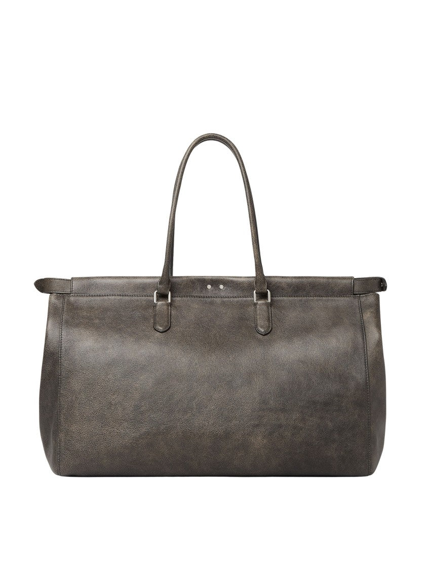 Fendi Black Peekaboo Soft Calfskin Large Tote Bag