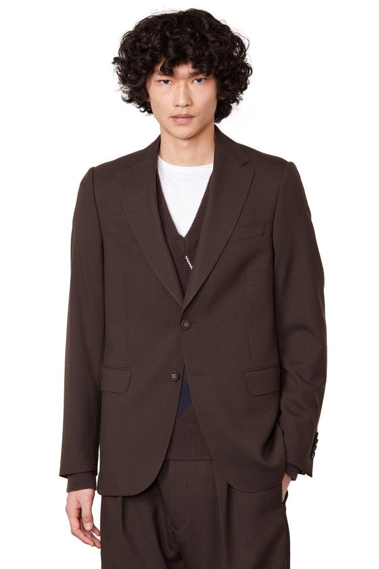 Officine Generale Single-Breasted Wool Jacket Mod. Giovanni