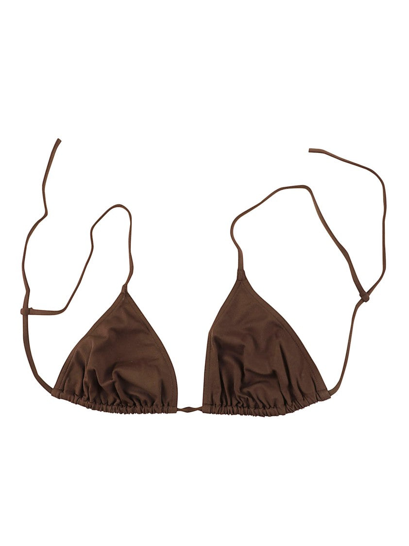 Eres Gathered Minimalist Triangle Bikini Top