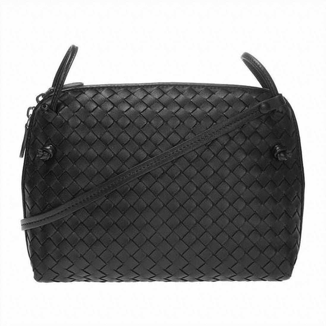 Bottega Veneta Woven Texture Crossbody Bag
