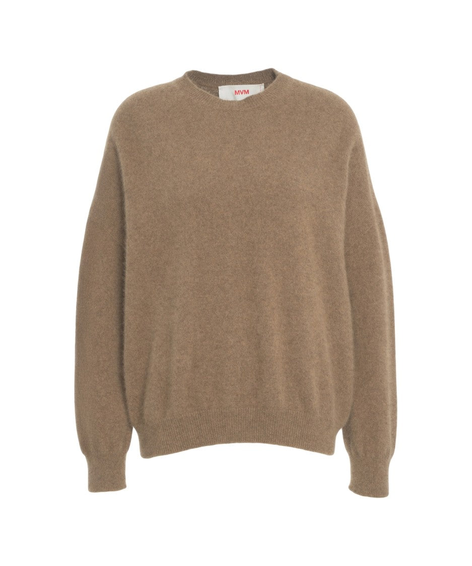 Mvm Brown Wool Sweater