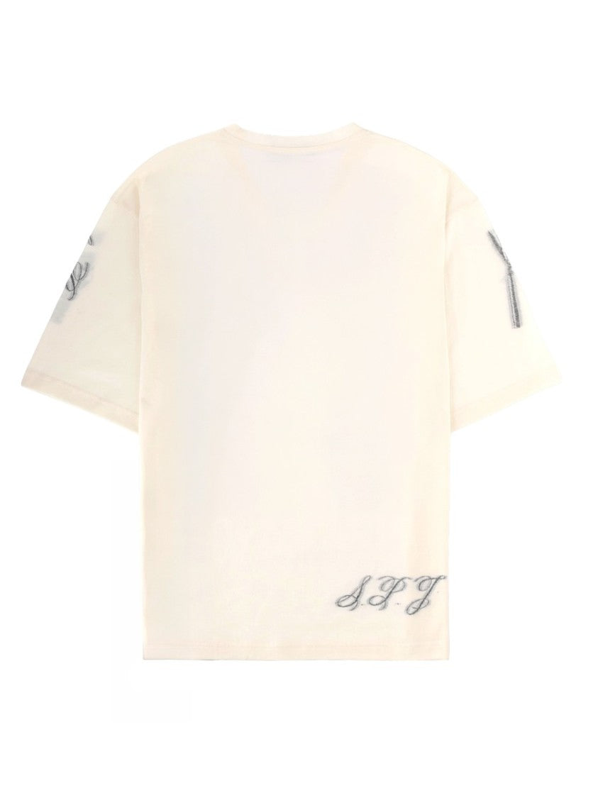 Jacquemus Le Ane Mc Cotton Embroidered T-Shirt