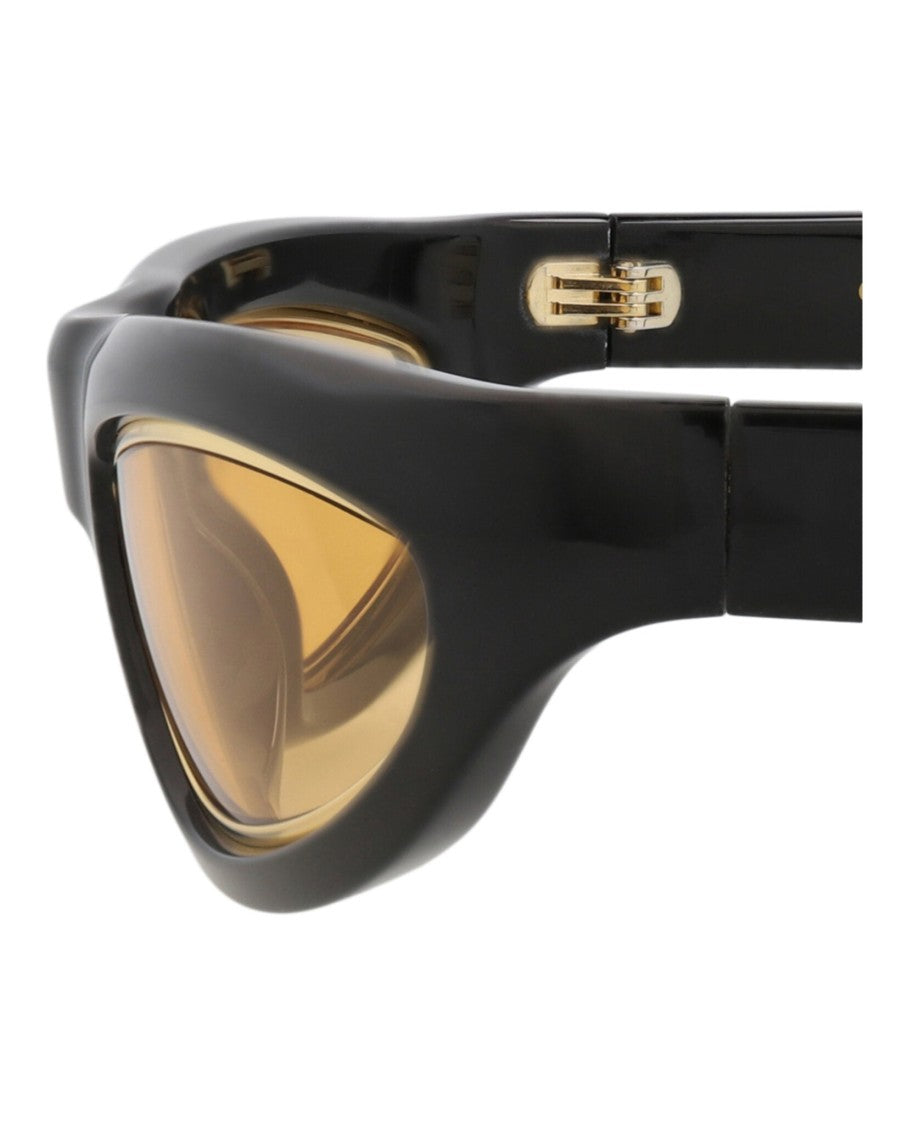 Gucci Shield-Frame Injection Sunglasses