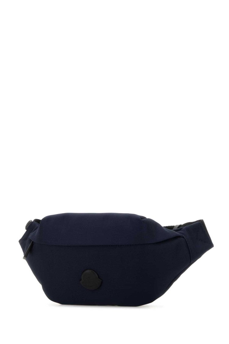 Moncler Navy Blue Fabric Small Durance Belt Bag