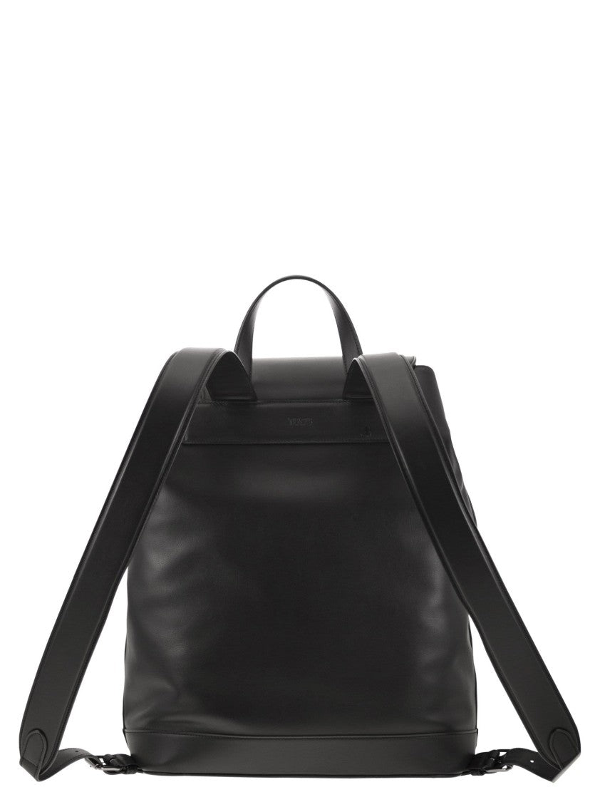 Tod's T Timeless Medium Leather Backpack