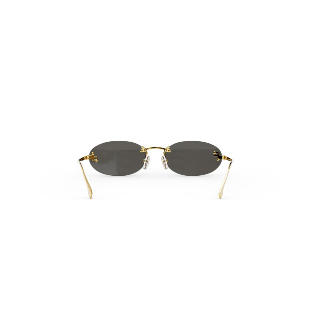 Fendi Fe4075us Oval-Shaped Sunglasses