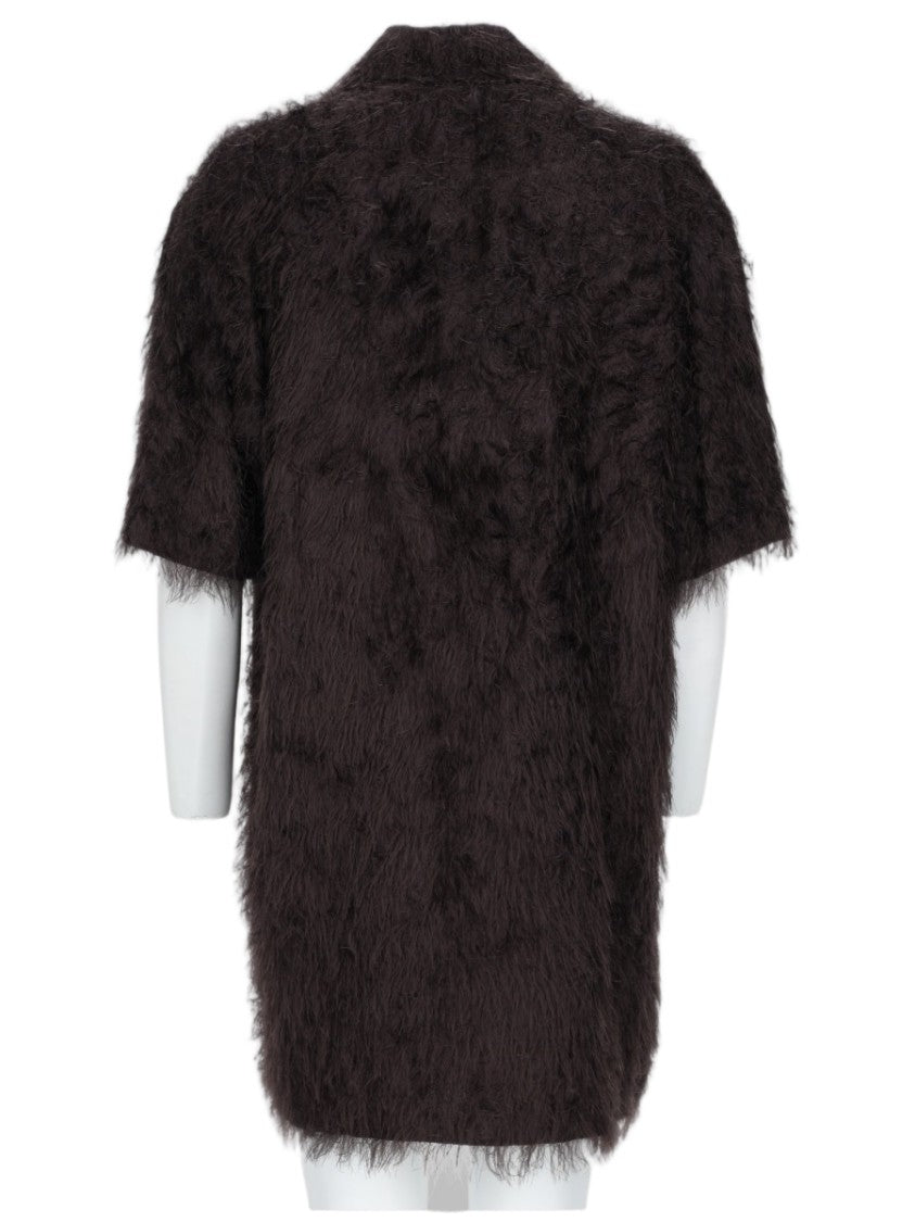 Alysi Fringed Textured Mini Dress By Alysi