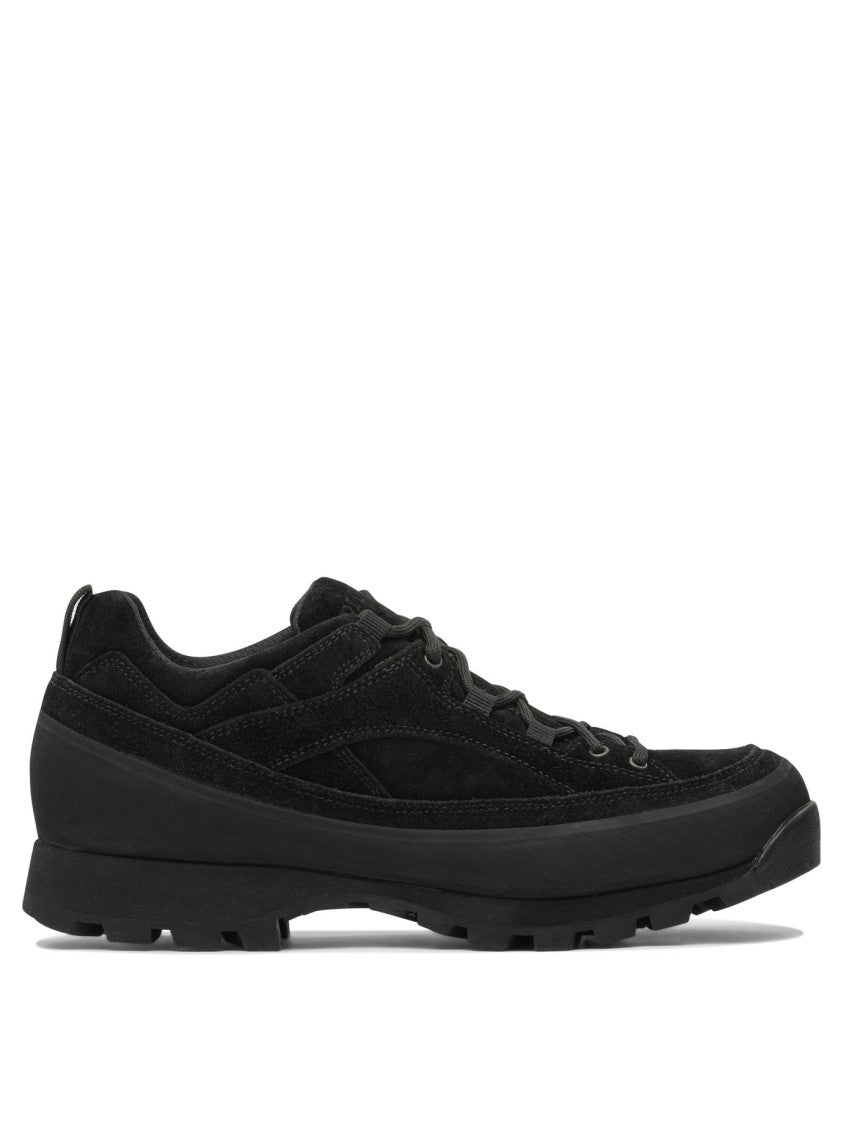 Nonnative Leather And Rubber Sneakers With Textured Upper