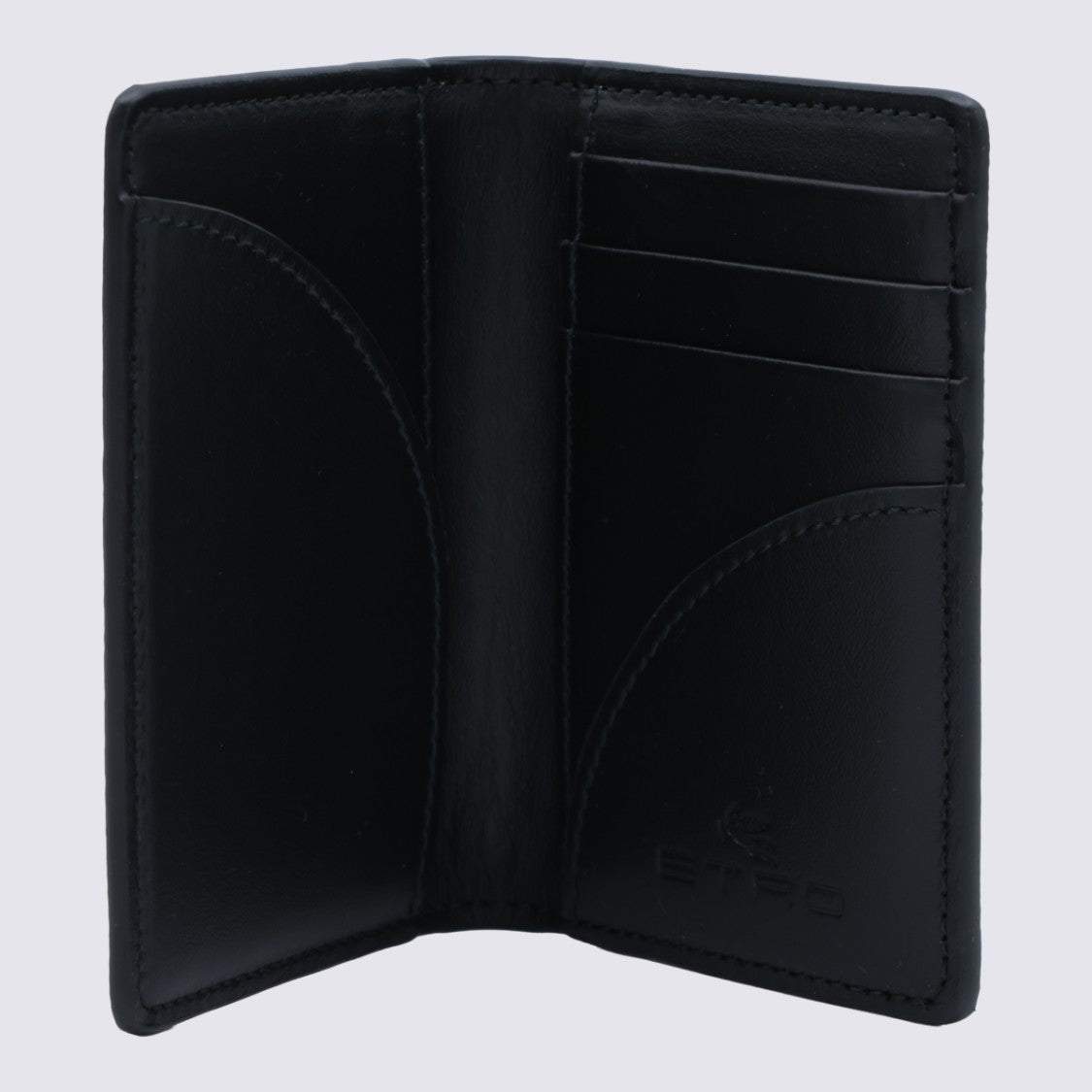 Etro Textured Paisley Pattern Compact Wallet