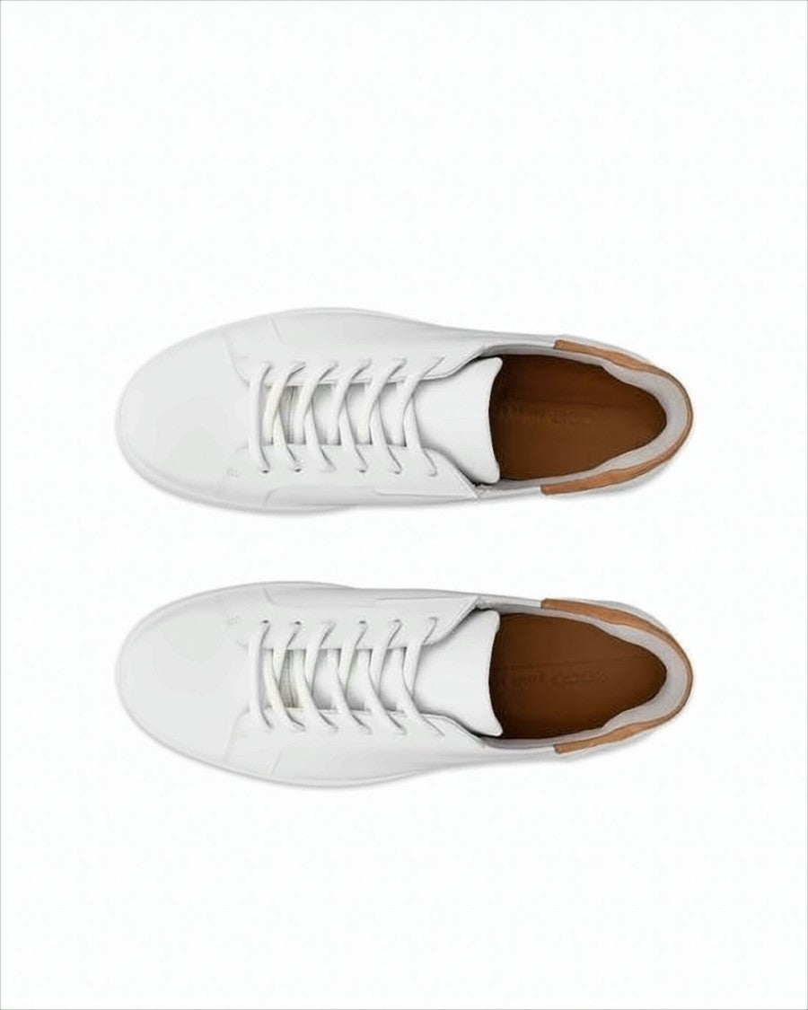 Ecco Low-Top Sneakers With Smooth Leather Upper