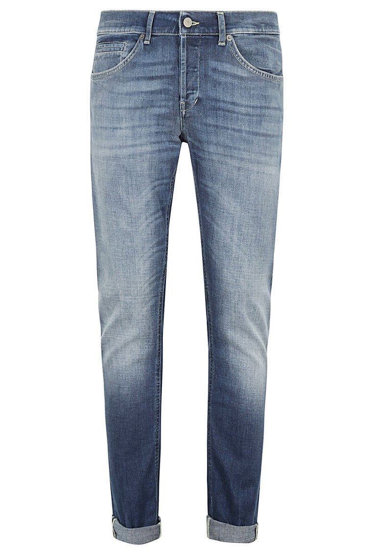 Dondup Classic Regular Fit Stretch Denim Jeans