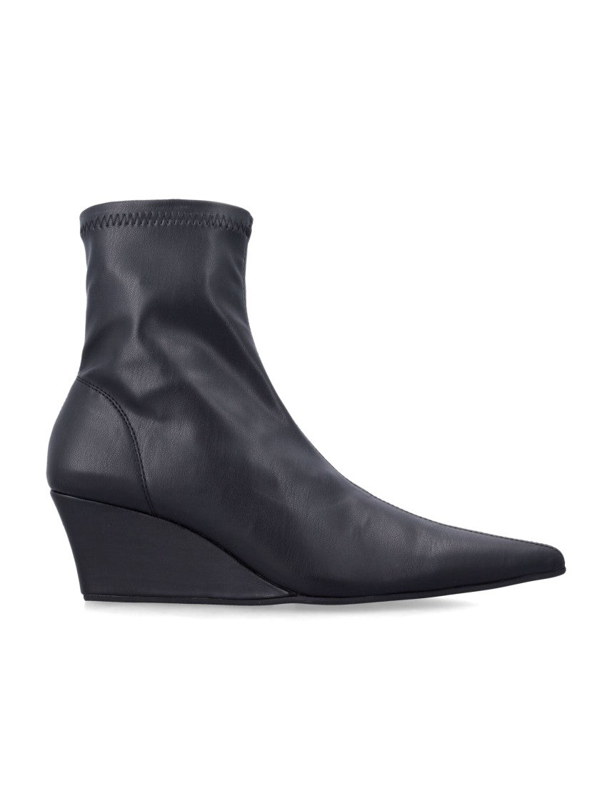Senso Pointed-Toe Wedge Ankle Boots