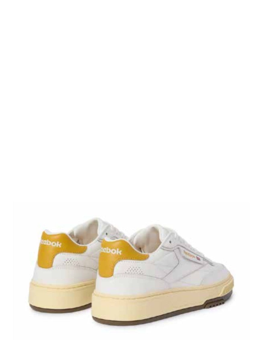 Reebok Classic Low-Top Sneakers With Yellow Heel