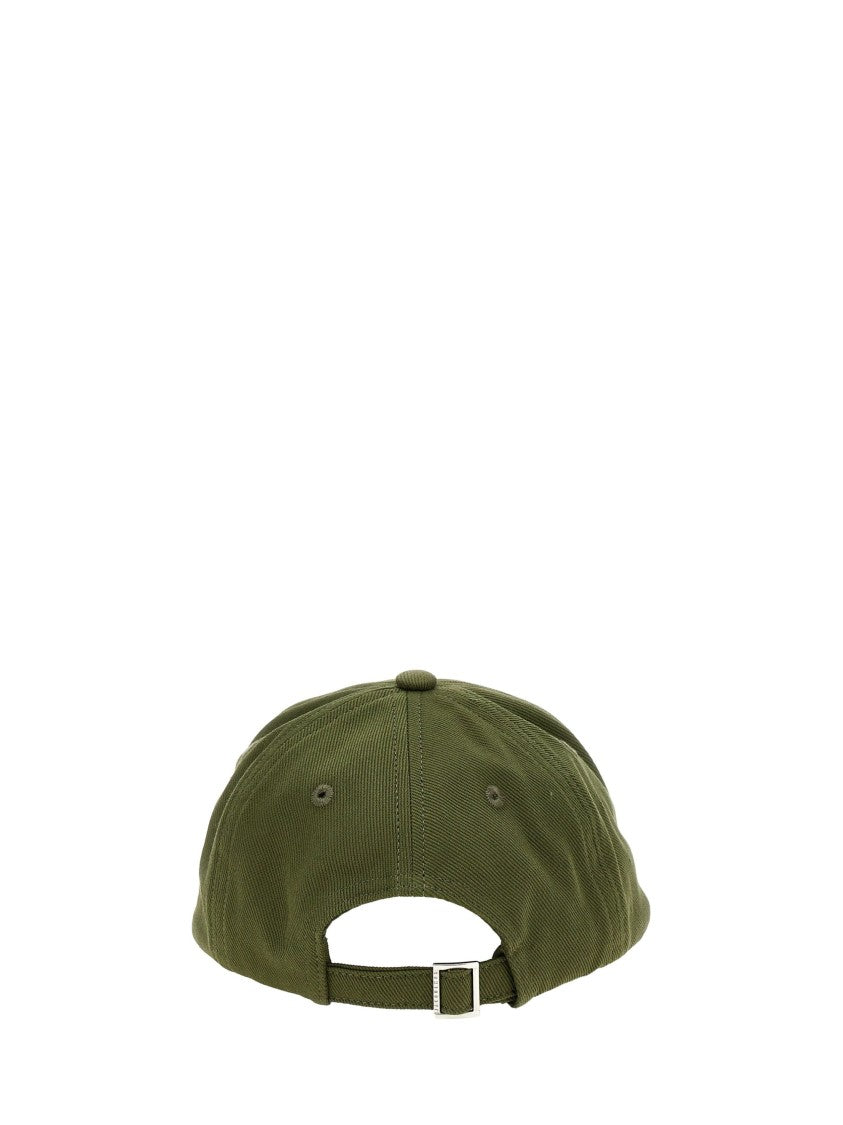 Jacquemus Artichaut Cap With Frayed Edges And Adjustable Strap