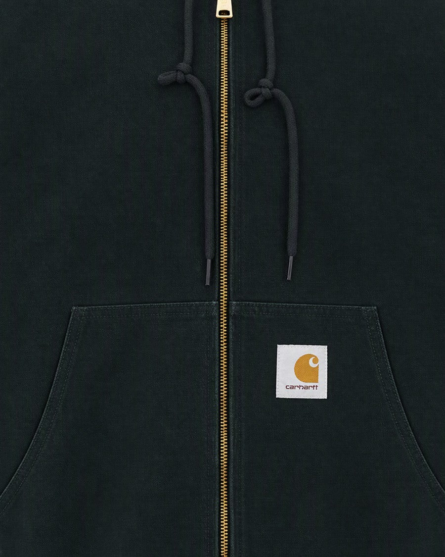 Carhartt Wip Raven Heavy Cotton Canvas Hooded Jacket