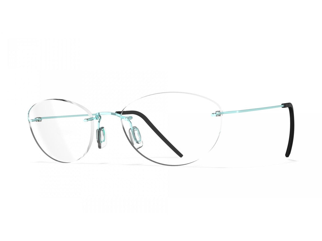 Blackfin Bf1070 Titanium Rimless Round Eyeglasses