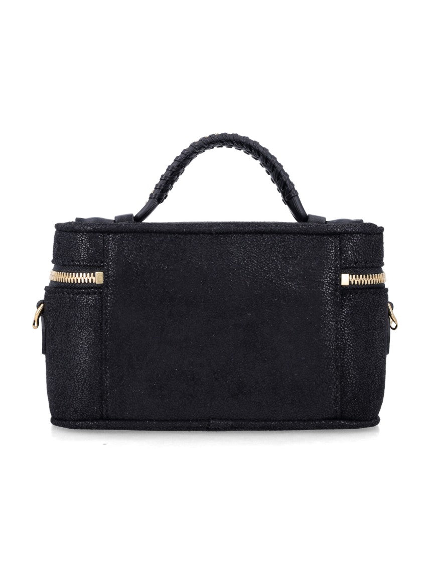 Stella Mccartney Falabella Textured Black Vanity Case
