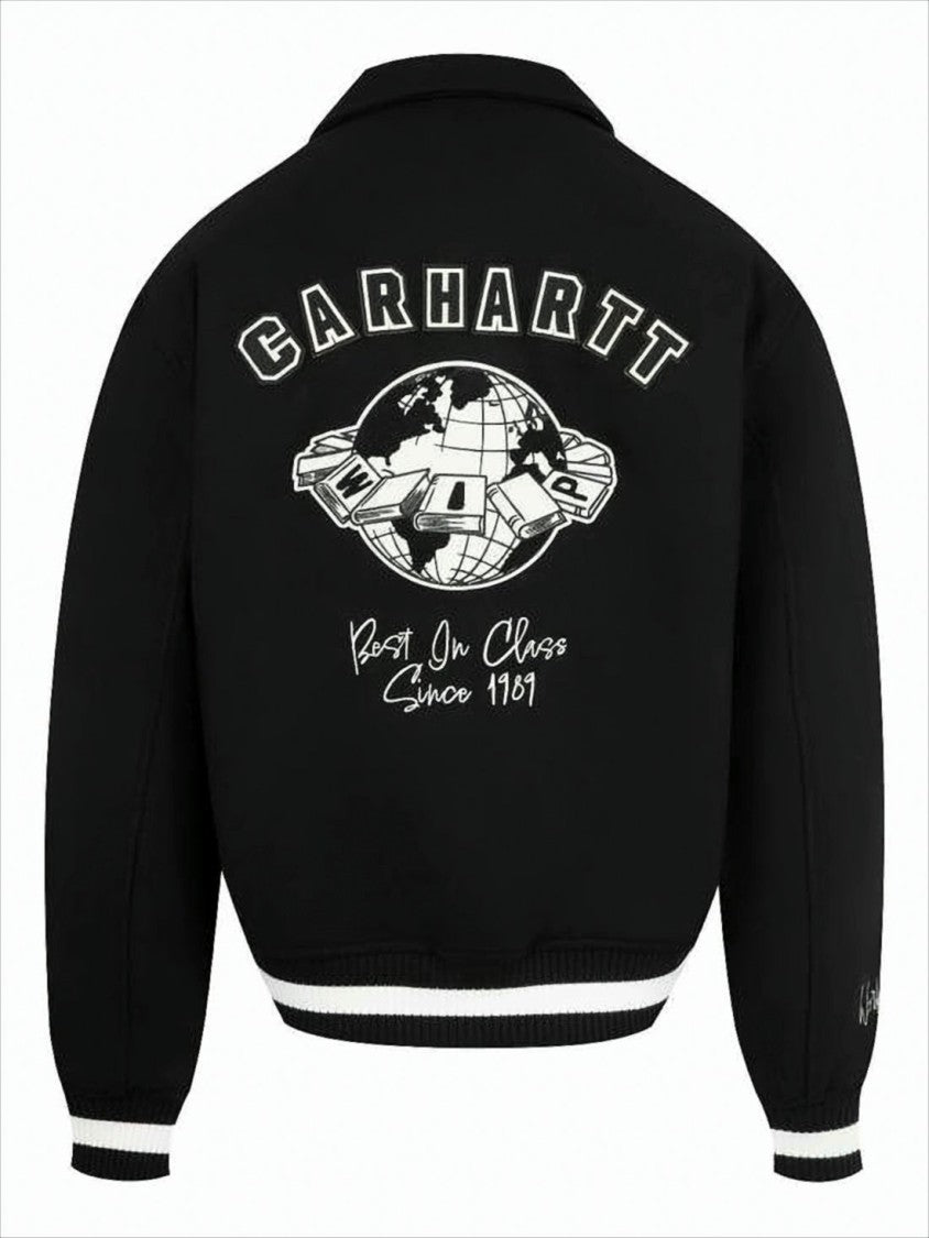 Carhartt Wip Varsity Jacket With Embroidered Patches