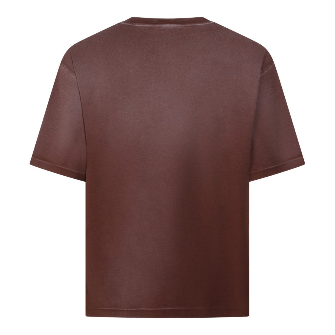 Acne Studios Short-Sleeve Brown T-Shirt With Chest Pocket