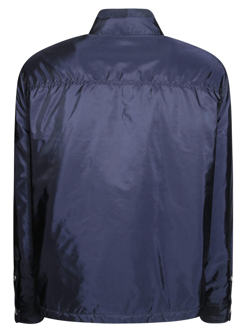 Moncler Meridelle Shiny Blue Shirt Jacket