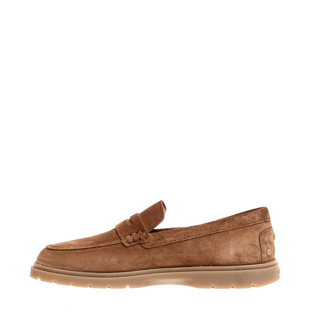 Tod's Brown Suede Loafers
