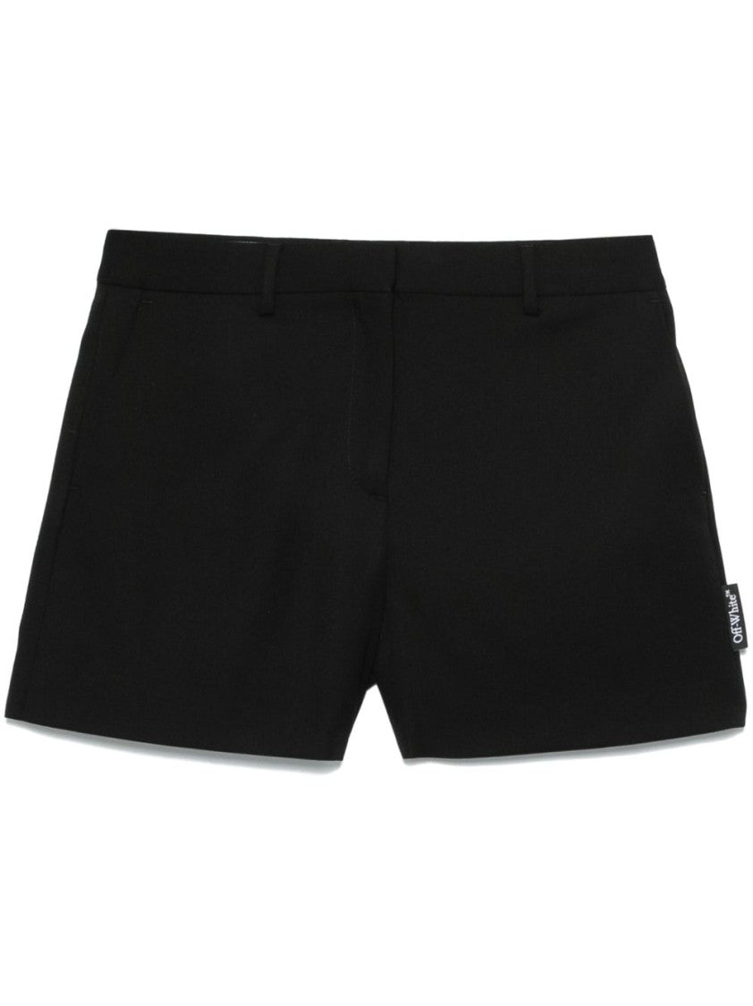 Off-White Tailored Black Shorts