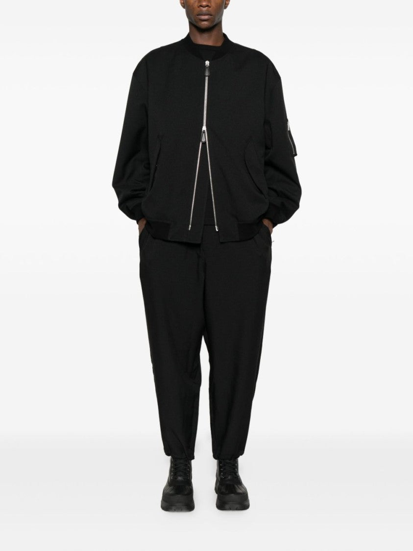 Y-3 Relaxed Fit Black Pants