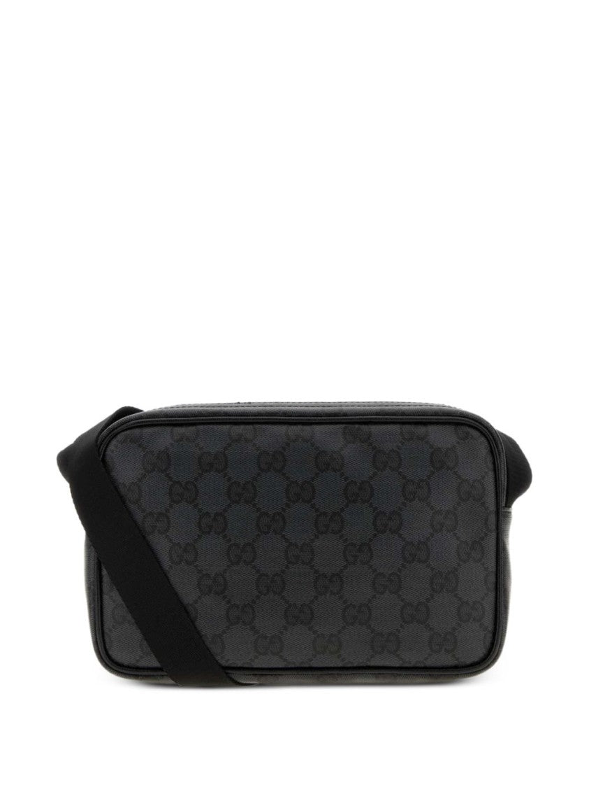 Gucci Rectangular Crossbody Bag With Subtle Monogram Design